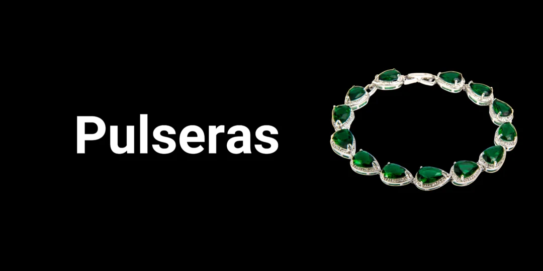 Pulseras Emerald Silver