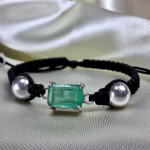 PULSERA CON ESMERALDA