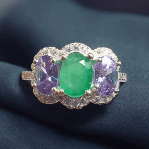 ANILLO DE ESMERALDA